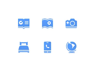 Custom Travel Icons 829 creative dan fleming design icon set illustration travel