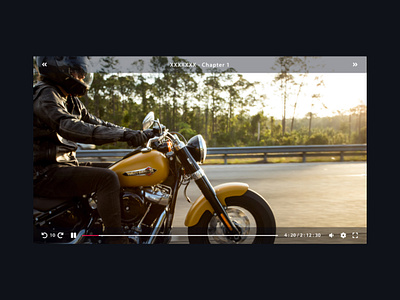 Video Player #dailyui #057 dailyui ui