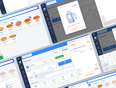 Point of Sale (POS) - Food ecommerce food hmi mobile app mobile design native native app point of sale research responsive restaurant restaurant app sale uiux ux