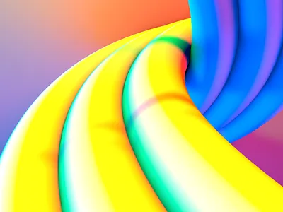 Colour Light Exploration 2 abstract cinema 4d cinema4d colour colour and lines design illustration lighting lighting design