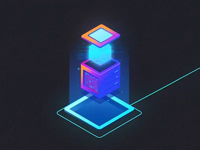 Data Server Fragmentation cloud cube cyber cybercrime cybersecurity data database file storage system fragmentation hacked server technology