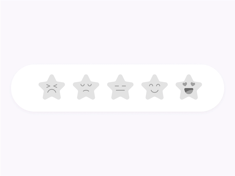 STARS EMOJI adobe after effect animation character animation cool cry design emoji emotions evil happy heart illustration love sad smile star ui ux vector yellow