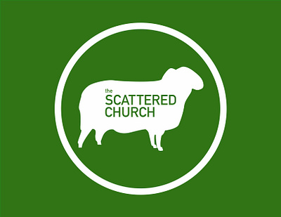 The Scattered Church 2d affinity designer animal branding design logo typography vector