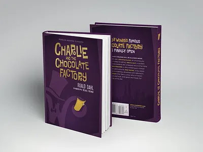 Charlie and the Chocolate Factory design dribbbleweeklywarmup graphic design illustration lettering typography
