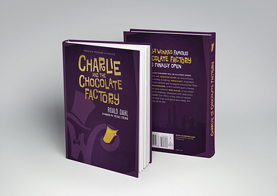 Charlie and the Chocolate Factory design dribbbleweeklywarmup graphic design illustration lettering typography