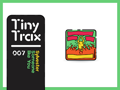 Tiny Trax 007 aiga album art album artwork album cover album cover art album cover design album covers branding design graphic design illustration miniature music someone like you sylvester sylvester someone like you tiny trax vector vector art vector illustration