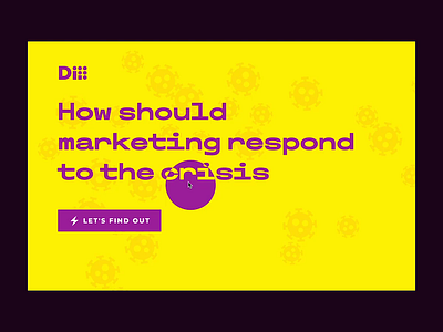 Covid Crisis Solutions landing concept 😷 animation colors coronavirus covid crisis design interaction marketing motion typography ui web