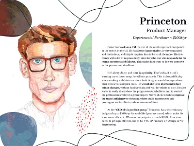 Personas poster III illustration personas research