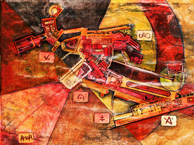 Villa Adriana archeology city maps paintings