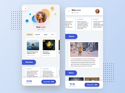 Dimon - Monetize your Work adobexd app clean colors design gradient interface product ui ux
