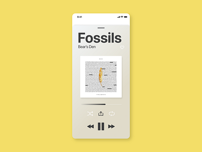 DailyUI 009 Music Player adobe xd dailyui design figma ios mockup music app music player ui uidesign uiux