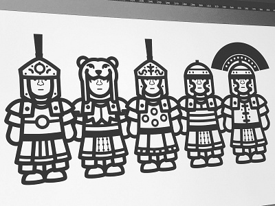 ROMANOS centurion characters characters design legion pretorian romanwarriors rome signifer soldiers warriors