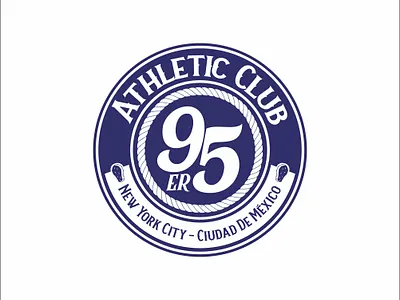 95er Athletic Club boxing design illustration logodesign logos typography