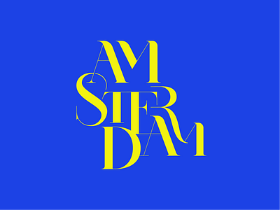 Amsterdam type project amsterdam brand aid brand identity designer branding business design fonts identity logo serif serif font serifs type typeface typo typogaphy typography