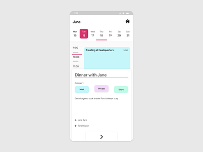 Task Manager - Add event add event calendar calendar ui schedule task task manager uiux