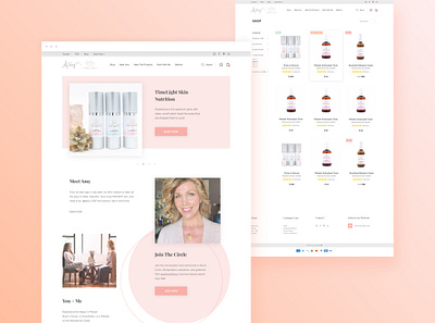 eCommerce Website Redesign for Premium Skincare Brand ageless beauty product ecommerce ecommerce business ecommerce design ecommerce shop online shop online shopping shopify shopify store shopify theme skin skin care skincare ui uxdesign uxresearch web design webdesign website