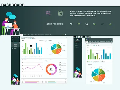 Tool for educational systems branding dashboard design illustration uxui vector web
