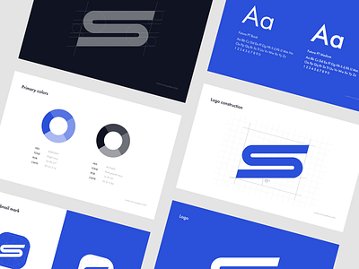 Sunday brand guidlines agency agency branding blue brand design brand identity brandbook branding button colors font guidlines logo minimal rebrand strategy sunday typography uiux visual identity web