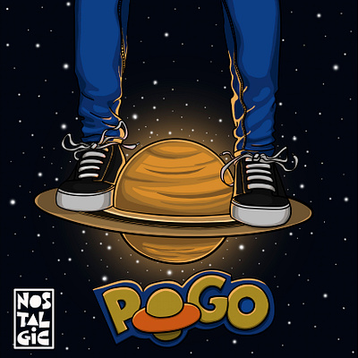 Pogo arte digitalart nostalgico