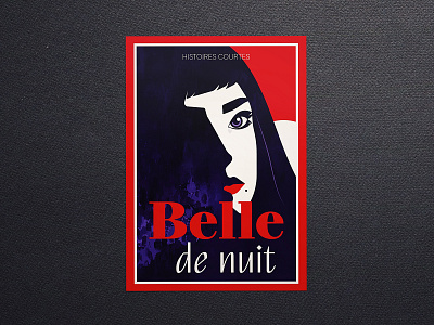 Belle de Nuit editorial illustration book cover branding character design editorial design editorial illustration graphic design illustration layout poster typography vector vectors