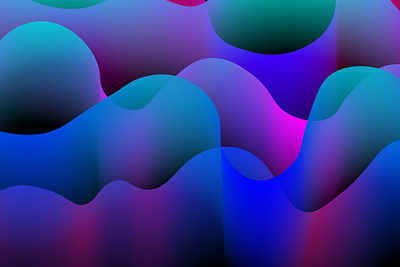waves abstract branding colors design gradient graphic illustration illustrator pallete stayhome