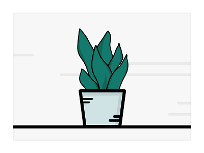 Illustrated Snake Plant digital garden digital illustration dribbbleweeklywarmup garden illustrated plants illustration illustration art illustration artist illustration design illustration digital illustrations illustrator plant plant illustration planter plants pot virtual garden weekly challenge weeklywarmup