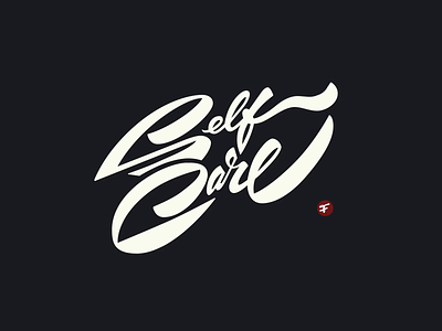 Self Care animation branding brushlettering custom flow goodtype graphic design hip hop lettering logomaker macmiller personality retro script selfcare type unique video