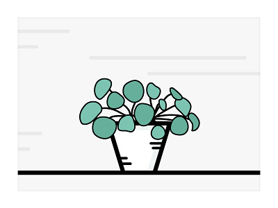 Illustrated House Plant dribbbleweeklywarmup garden illustrated plant illustrated plants illustration illustration art illustration artist illustration design illustration designs illustration drawing illustrations illustrator plant plant illustration planter plants pot virtual garden weekly challenge weeklywarmup