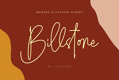 Billstone Font boutique calligraphy classy elegant feminine feminism font handwriting handwritten luxury minimalism signature typogaphy watermark wedding