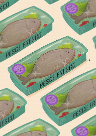 Normality art character childrenillustration design doodle fish plastic