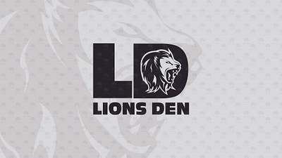 Lions Den Apparel Logo apparel design brand identity branding design digital art graphic design illustrator logo sports sports design