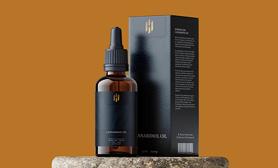 Oil Packaging and Label Desing label design luxury packaging oil packaging packaging design serum label serum packaging