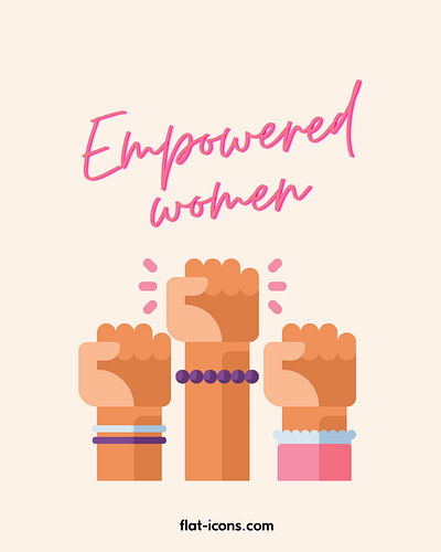 Empowered Women branding design graphic design illustration ui