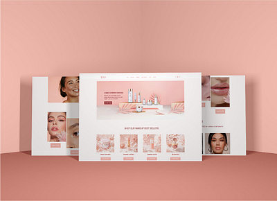 ITSUMI website beauty beauty packaging branding cosmetics cosmetics design cosmetics packaging identity makeup models packaging skincare skincare design ui ux design