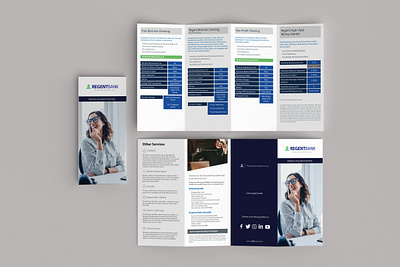 Bank Brochure banking brochure brochure design finance tulsa