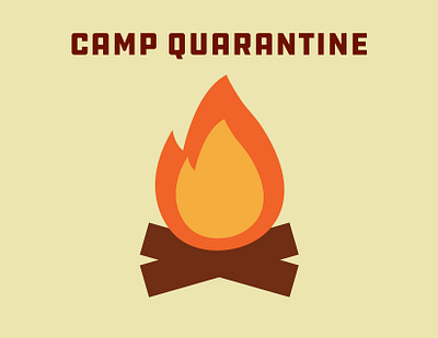 Camp Quarantine badge badgedesign branding design graphicdesign icon illustration logo quarantine vector