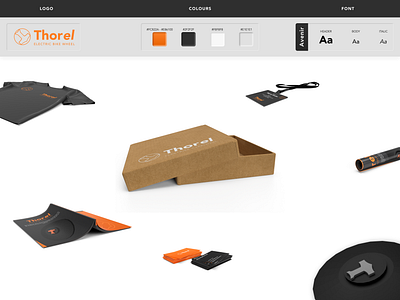 Visual Identity - Electric Bike Wheel 3d bicycle branding graphic design illustration logo typography vector visual identity