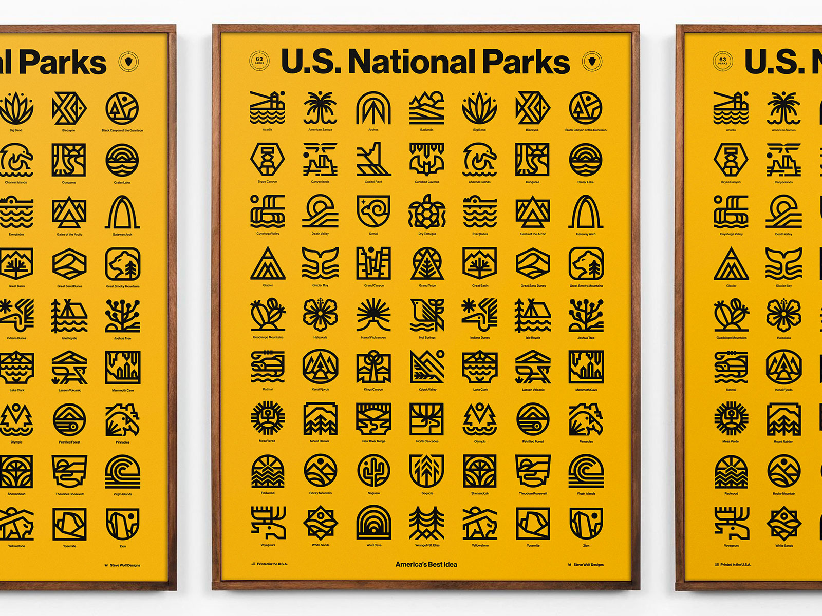 park signs and symbols