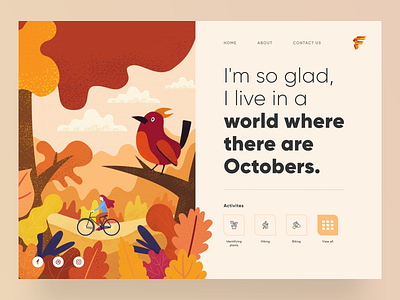 UI Design Adventure of forest travel adobe photoshop adventure design forest travel ui