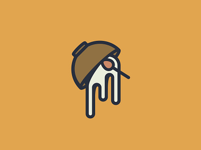 Spilled Soup bowl design grant graphic design icon illustration logo logo badge logo design logomark mortenson social media soup spilled spoon vector
