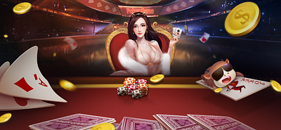 poker game loading UI game design ui design