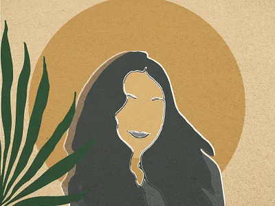 Say Hello design fashion girl character illustration illustrator minimal styling ui ux web