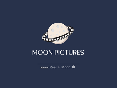 Moon Pictures Logo Design brand brand design brand identity brandidentity branding design logo logo designer logodesign logodesignersclub logos