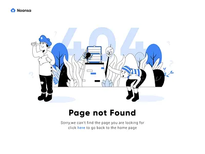 404 illustration 404 404 error 404 page blue character character design design eror expedition exploration flat illustration illustration jungle line art lineart lost pirate treasure vector website