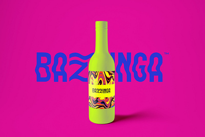 Bazzinga Energy Drink - Label Design beverage brand identity branding branding and identity branding design colorful energy drink graphicdesign illustration labeldesign logo design packaging packaging design product design trippy visual identity