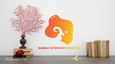 Bubble Veterinary Hospital logo Design branding graphic design logo logo design logo design branding