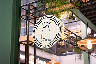 Logo Koffie Canners logo design visual design