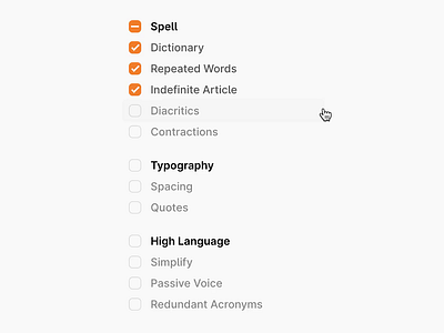 Nested Checkboxes checkbox checkboxes filters ui ux