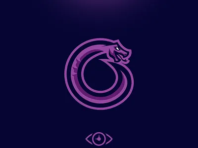 O + Viper Mascot Logo art branding design icon illustration illustrator logo minimal vector