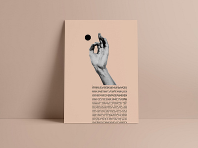 Visual Playground No1 abstract art layout poster poster a day poster design visual design